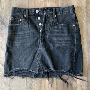 Levi’s button fly skirt